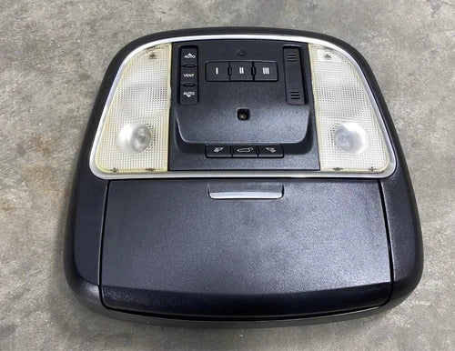 2016-2021 Jeep Grand Cherokee Overhead Roof Console Sunroof Black - Used OEM Auto Part