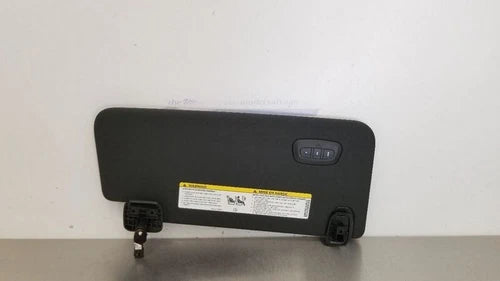 2019-2023 Dodge Ram 1500 Left Driver Sun Visor Shades With Mirror Black OEM - Used