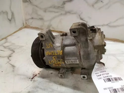 AC Compressor 4 Cylinder Sedan SL Fits 2013-2018 NISSAN ALTIMA - Used OEM Auto Part
