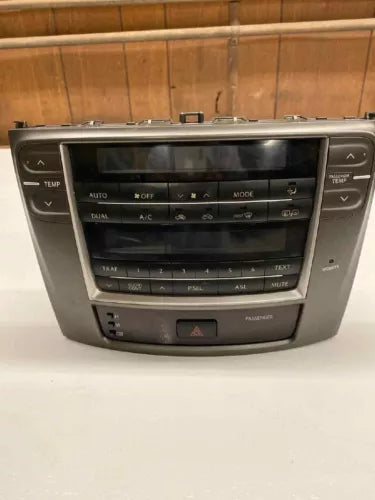 2006-2013 Lexus IS250,IS350 AC Heater Climate Control Temperature Panel OEM - Used
