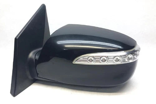2010-2016 Hyundai Tucson Left Driver Side View Door Mirror Black - Used OEM Auto Part
