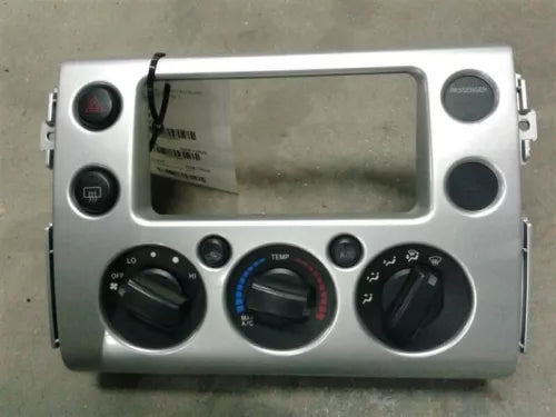 2007-2010 Toyota FJ Cruiser Heater A/C Climate Control Temperature Silver OEM - Used
