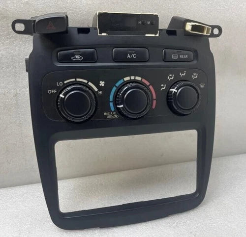 2004-2007 Toyota Highlander Manual Digital A/C Air Heater Climate Control Panel - Used OEM Auto Part
