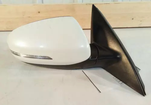 2014-2016 Kia Optima Right Passenger Side View Door Mirror White - Used OEM Auto Part