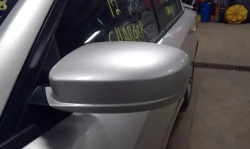 2011-2014 Dodge Charger Left Driver Side View Door Mirror Heated Silver - Used OEM Auto Part