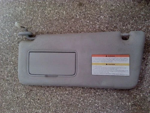 2011-2021 Infiniti QX56 QX80 Nissan Armada Left Driver Side Sun Visor Grey - Used OEM Auto Part