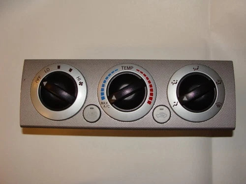 2009-2011 Toyota Tacoma Heater A/C Climate Temperature Control Panel Silver SR5 - Used OEM Auto Part