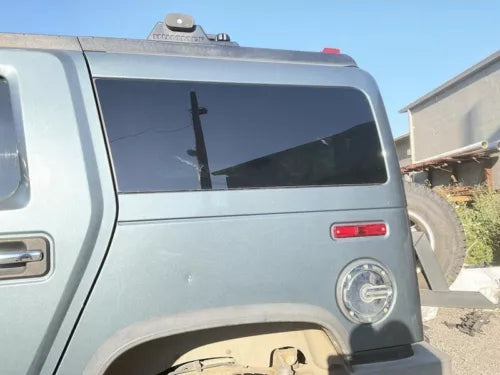 2003-2007 Hummer H2 WIndow Glass Quarter Rear Panel LH Driver's Side - Used OEM Auto Part