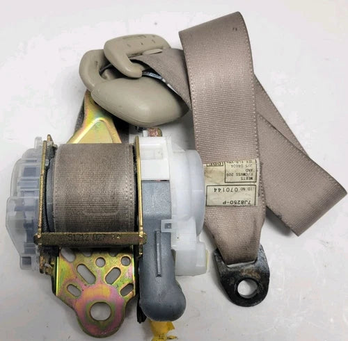 2001-2003 Lexus RX300 Front Left Driver Seat Belt Retractor Assembly Tan OEM - Used
