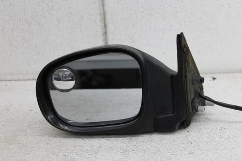 2001-2004 Nissan Pathfinder Driver Side View Mirror Left LH Black Texture OEM - Used