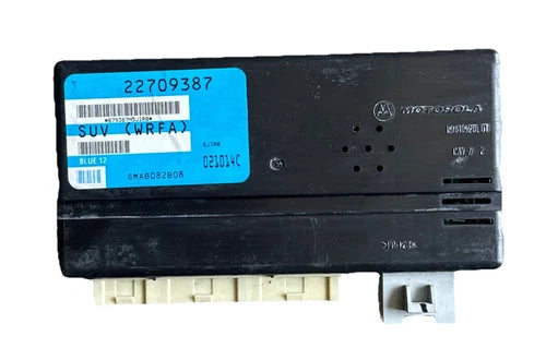 2002-2003 Saturn Vue V6 Body Control Module BCM BCU 22709387 SUV Wrfa Blue 12 - Used OEM Auto Part