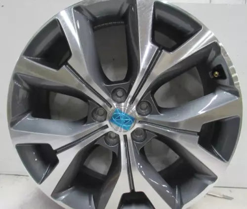 2020-2022 Hyundai Palisade 20x7-1/2 Alloy Single Rim Wheel 5 Y Spoke Machined - Used OEM Auto Part