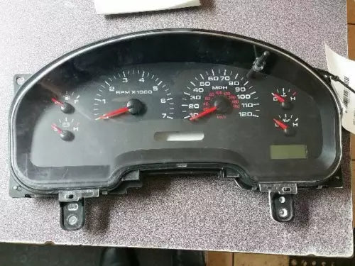 07-08 Ford F-150 Speedometer Instrument Cluster Gauges w/o chrome package OEM - Used