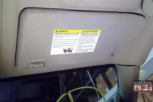 2013-2021 Nissan Frontier Sunvisor Right Passenger Side Gray OEM - Used