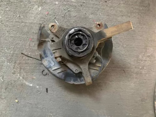 2002-2008 Subaru Forester Front LH Driver Spindle Knuckle Assembly From 8/01 - Used OEM Auto Part