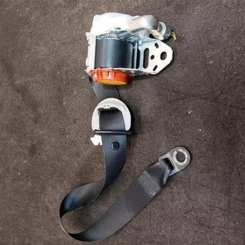 15-17 Toyota Camry Left Driver Seat Belt Retractor Assembly Black w/Warranty - Used OEM Auto Part