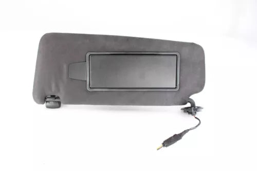 09-15 Jaguar XF Left Driver Side Sun Visor Shade Suede Alcantara Black Warranty - Used OEM Auto Part