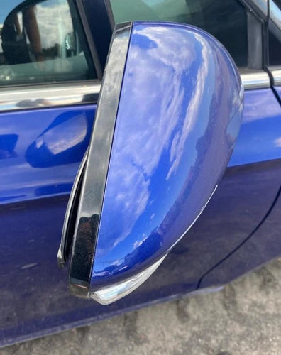 2013-2014 Ford Fusion Right Passenger Side View Door Mirror Side Blue - Used OEM Auto Part