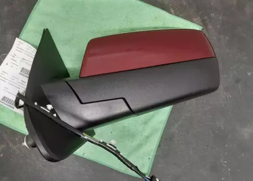 2014-2019 Chevrolet Silverado 1500 Left Driver Side View Door Mirror Maroon - Used OEM Auto Part