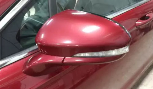 2015-2017 Ford Fusion Left Driver Side View Door Mirror Power Red - Used OEM Auto Part