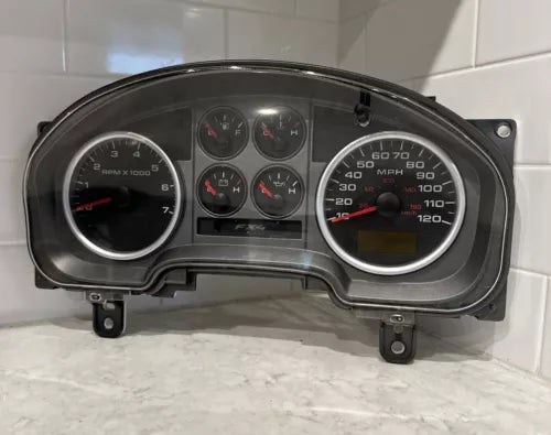 2004-2005 OEM Ford F-150 FX4 Gauge Instrument Cluster Speedometer 4L34 10849 CN - Used