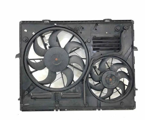 2011-2015 Audi Q7 3.0L Electric Cooling Fan Assembly - Used OEM Auto Part