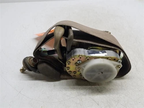 2000-2002 Honda Accord Sedan Front Left Driver Seat Belt Retractor Assembly Tan - Used OEM Auto Part