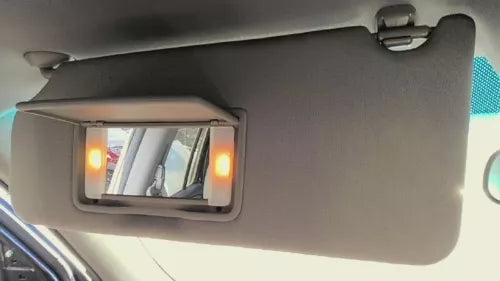 2009-2014 Honda Pilot Left Drivers Interior Illuminated Sunvisor Gray OEM - Used