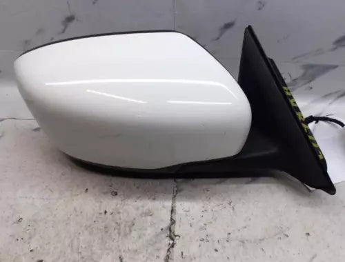 2016-2020 Nissan Rogue Right Passenger Side View Door Mirror White - Used OEM Auto Part