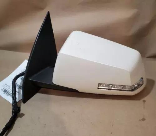2013-2017 Chevy Traverse Door Left Rear View Mirror Telematics w/o Auto Diming - Used OEM Auto Part
