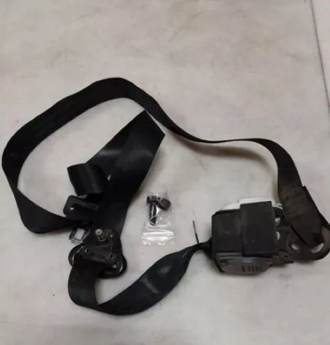 2003-2004 Jeep Wrangler Front LH Driver Seat Belt Retractor Assembly Black OEM - Used