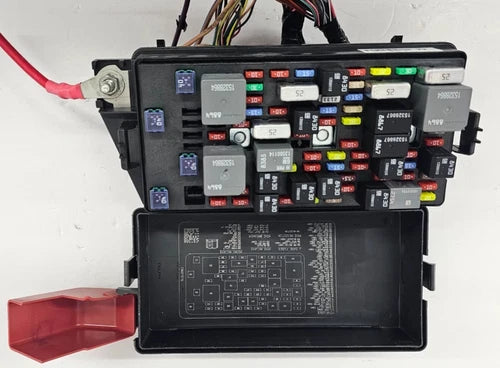 2008-2011 BUICK LUCERNE CADILLAC DTS FUSE BOX UNDER SEAT 13697145 OEM TESTED - Used