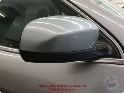 2017-2021 Jeep Cherokee Mirror RH Passenger Side View Silver OEM - Used