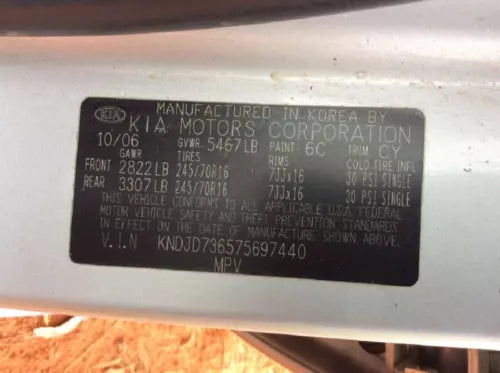 2007-2008-2009 Kia Sorento ABS Anti Lock Brake Actuator Pump - Used OEM Auto Part