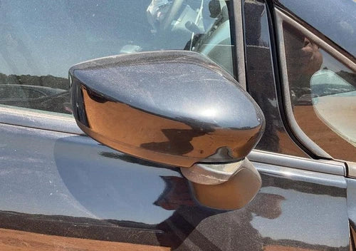 2015-2019 Nissan Versa Right Passenger Side Door Mirror Black - Used OEM Auto Part