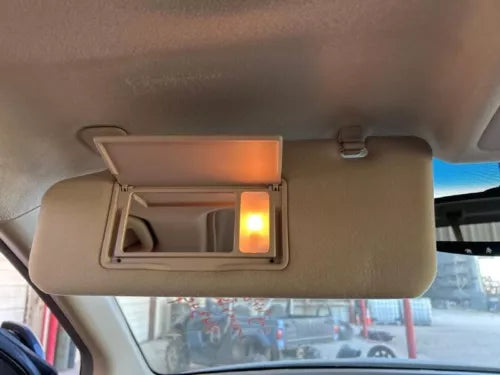 2003-2005 Nissan Murano LH Driver Sun Visor Tan OEM - Used