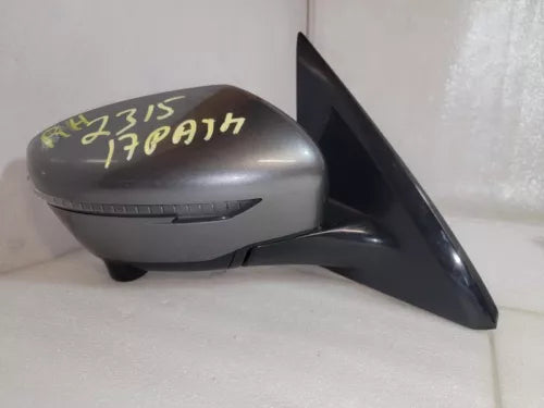 2017 Nissan Pathfinder RH Passenger Side View Door Mirror Gray - Used OEM Auto Part