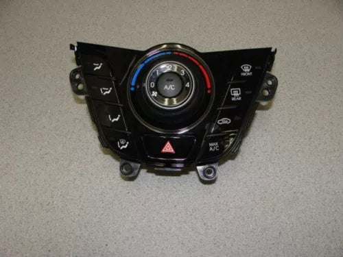 2012-2017 Hyundai Veloster Heater AC Temperature Climate Control Manual Glossy - Used OEM Auto Part