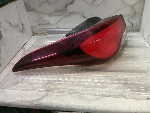 2014-2016 Hyundai Elantra Tail Light Sdn quarter panel mounted US built LH OEM - Used