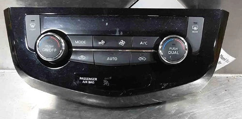 2017-2020 Nissan Rogue A/C AC Heater Temperature Climate Controls Dual Zone - Used OEM Auto Part