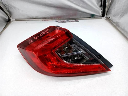 2016-2020 Honda Civic Left Side SEDAN Tail Light Assembly OEM - Used