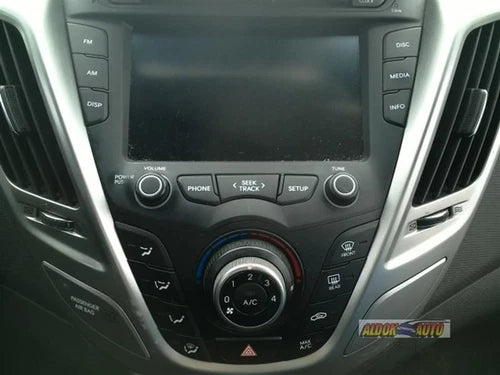 12-14 Hyundai Veloster Climate Control Module Panel HVAC AC Switch OEM - Used