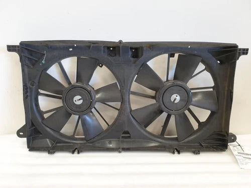 15-18 Ford Truck F150 Radiator Motor Dual Cooling Fan Assembly 5.0L Tow Package - Used OEM Auto Part