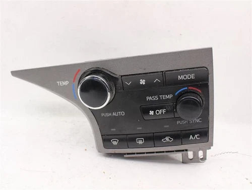 2013-2016 Toyota Venza LE Heater A/C Climate Control Panel Withe Warranty OEM - Used