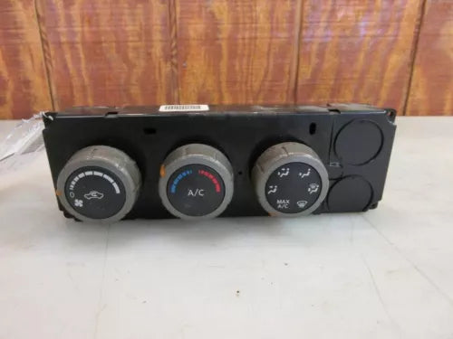 2005 Nissan Truck Titan AC Climate Control Temperature Crew Cab, thru 3/05 OEM - Used