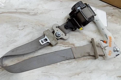 2013-2014 Nissan Sentra Left Driver Side Seat Belt Retractor Gray - Used OEM Auto Part