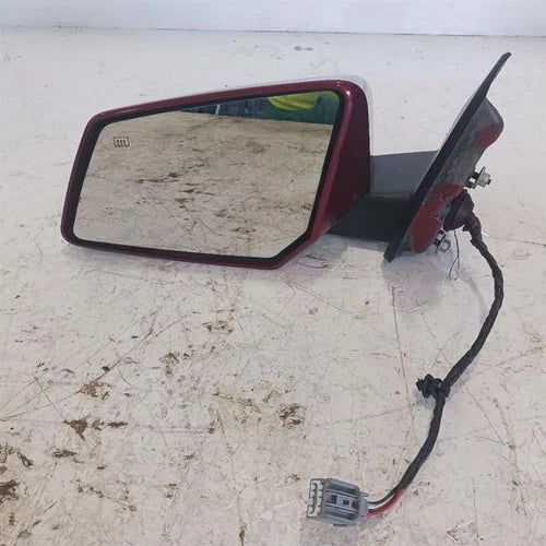 2015-2017 CHEVROLET TRAVERSE Power Mirror Manual Folding Turn Signal Red - Used OEM Auto Part