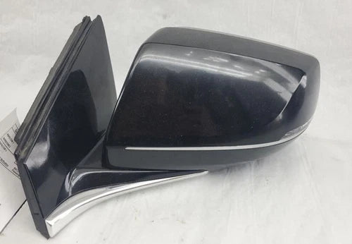 2016-2019 Cadillac XTS Left Driver Side View Door Mirror opt DNV Black - Used OEM Auto Part