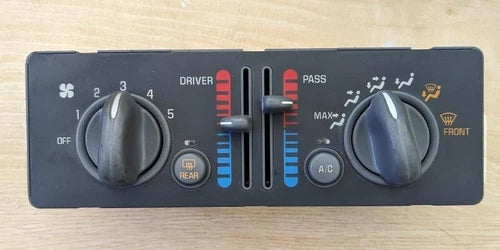2001-2003 Pontiac Grand Prix Dual Zone AC Climate Heater Temperature Control Oem - Used