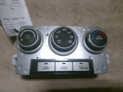 2007-2012 Hyundai Veracruz A/C Heater Temp Climate Control Dash Mounted 3 Knobs - Used OEM Auto Part